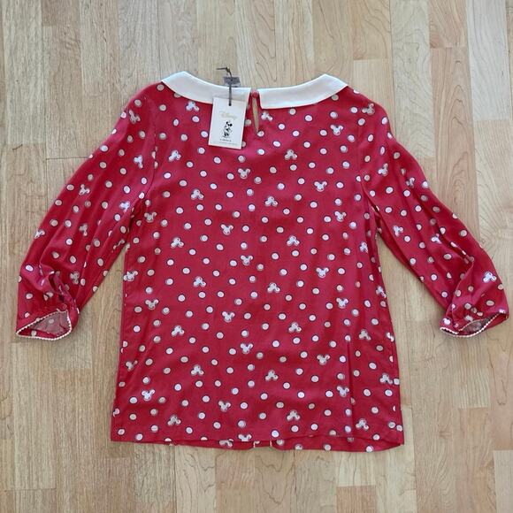 Disney Lauren Conrad Size Small Red With Mickey Mouse - Picture 2 of 5